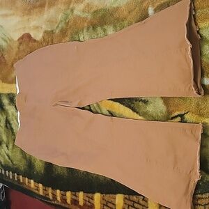 wide leg Camel Pull On pant Size 12